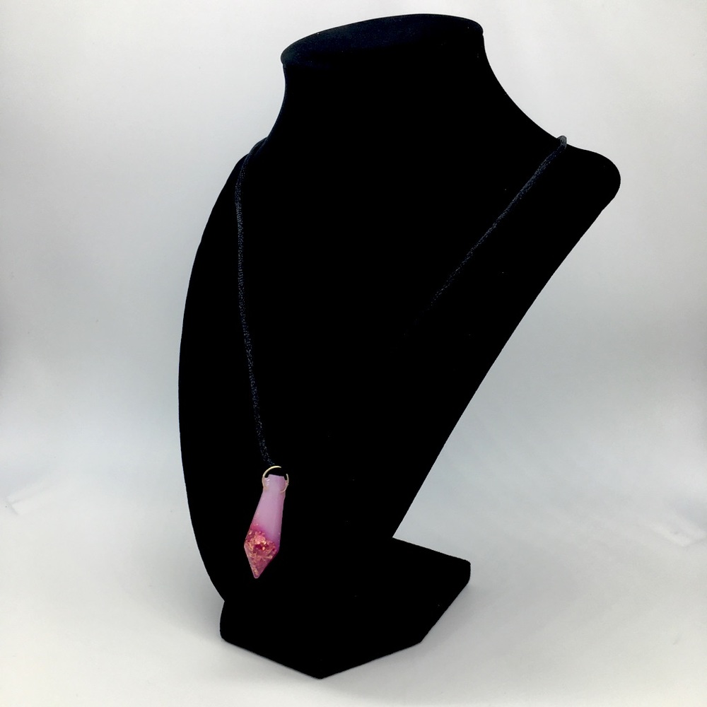 Handmade Pink Pendulum - Picture 3 of 4